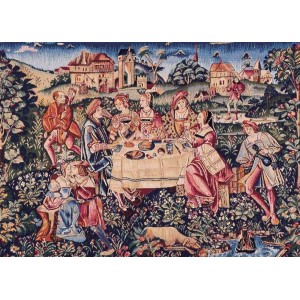 Gobelín tapisserie Le goûter Gobelín tapisserie Le goûter